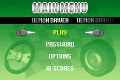 Screenshot from Demon Driver - Time to Burn Rubber! (Europe)