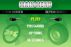 Screenshot from Demon Driver - Time to Burn Rubber! (Europe)