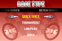 Screenshot from Demon Driver - Time to Burn Rubber! (Europe)