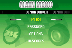 Screenshot from Demon Driver - Time to Burn Rubber! (USA)