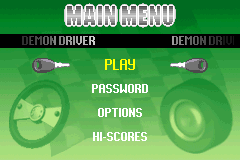 Screenshot from Demon Driver - Time to Burn Rubber! (USA)