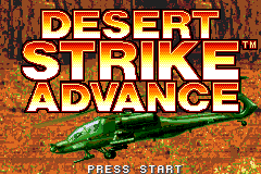 Screenshot from Desert Strike Advance (USA)