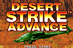 Screenshot from Desert Strike Advance (USA)