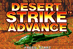 Screenshot from Desert Strike Advance (USA)