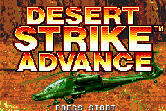 Screenshot from Desert Strike Advance (USA)