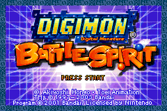Screenshot from Digimon - Battle Spirit (USA)