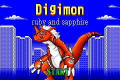 Screenshot from Digimon - Ruby and Sapphire (USA) (Unl)