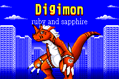 Screenshot from Digimon - Ruby and Sapphire (USA) (Unl)