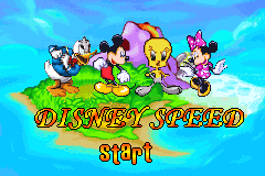 Screenshot from Disney Cart (USA) (Unl) [b]