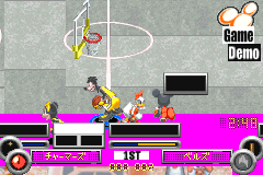 Screenshot from Disney Sports - Basketball (Japan)