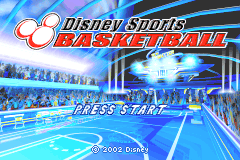 Screenshot from Disney Sports - Basketball (Japan)