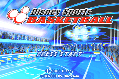 Screenshot from Disney Sports - Basketball (USA)