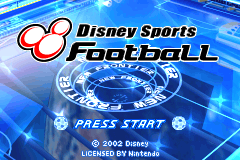 Screenshot from Disney Sports - Football (Soccer) (Europe) (En,Fr,De,Es,It)