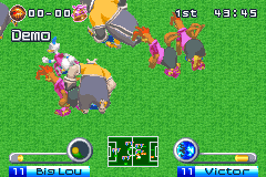 Screenshot from Disney Sports - Football (Soccer) (Europe) (En,Fr,De,Es,It)