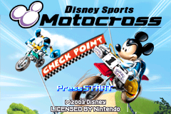 Screenshot from Disney Sports - Motocross (Europe) (En,Fr,De,Es,It)