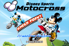 Screenshot from Disney Sports - Motocross (Japan)
