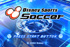 Screenshot from Disney Sports - Soccer (Japan)