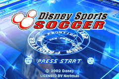 Screenshot from Disney Sports - Soccer (USA)