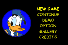 Screenshot from Donald Duck Advance (Europe) (En,Fr,De,Es,It)
