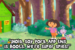 Screenshot from Dora the Explorer - Super Spies (USA)
