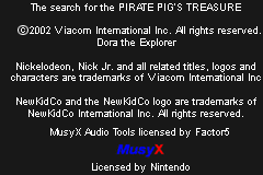 Screenshot from Dora the Explorer - The Search for the Pirate Pig's Treasure (USA)