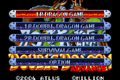 Screenshot from Double Dragon Advance (Japan)