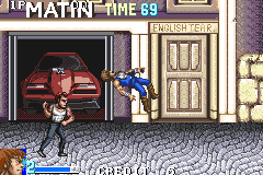 Screenshot from Double Dragon Advance (Japan)