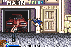 Screenshot from Double Dragon Advance (Japan)