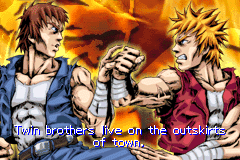 Screenshot from Double Dragon Advance (USA)
