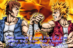 Screenshot from Double Dragon Advance (USA)