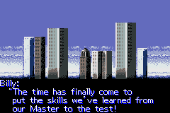 Screenshot from Double Dragon Advance (USA)