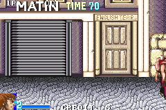 Screenshot from Double Dragon Advance (USA)