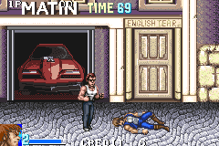 Screenshot from Double Dragon Advance (USA)