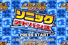 Screenshot from Double Pack - Sonic Advance & ChuChu Rocket! (Japan) (En,Ja,Fr,De,Es)