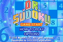 Screenshot from Dr. Sudoku (Europe)