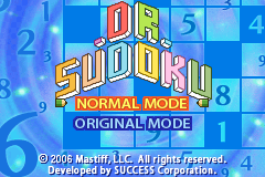 Screenshot from Dr. Sudoku (Europe)