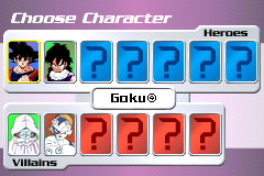 Screenshot from Dragon Ball Z - Collectible Card Game (USA)