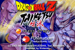 Screenshot from Dragon Ball Z - Taiketsu (USA) (Beta)