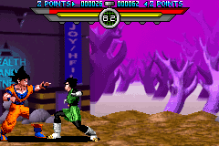Screenshot from Dragon Ball Z - Taiketsu (USA) (Beta)