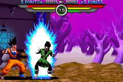 Screenshot from Dragon Ball Z - Taiketsu (USA) (Beta)