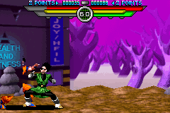 Screenshot from Dragon Ball Z - Taiketsu (USA) (Beta)
