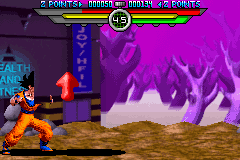 Screenshot from Dragon Ball Z - Taiketsu (USA) (Beta)