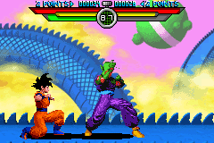Screenshot from Dragon Ball Z - Taiketsu (USA)