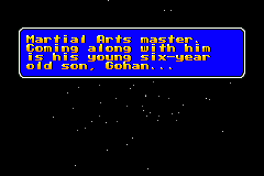 Screenshot from Dragon Ball Z - The Legacy of Goku (USA)