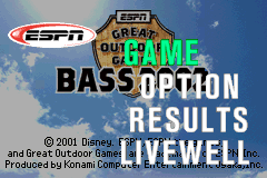 Screenshot from ESPN Great Outdoor Games - Bass 2002 (USA)
