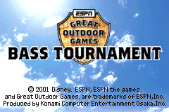 Screenshot from ESPN Great Outdoor Games - Bass Tournament (Europe)