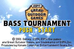 Screenshot from ESPN Great Outdoor Games - Bass Tournament (Europe)