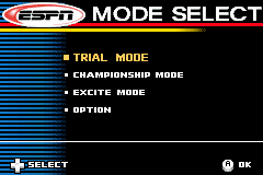 Screenshot from ESPN International Winter Sports (Europe)