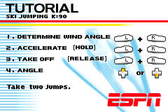 Screenshot from ESPN International Winter Sports (Europe)