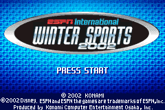Screenshot from ESPN International Winter Sports 2002 (USA)
